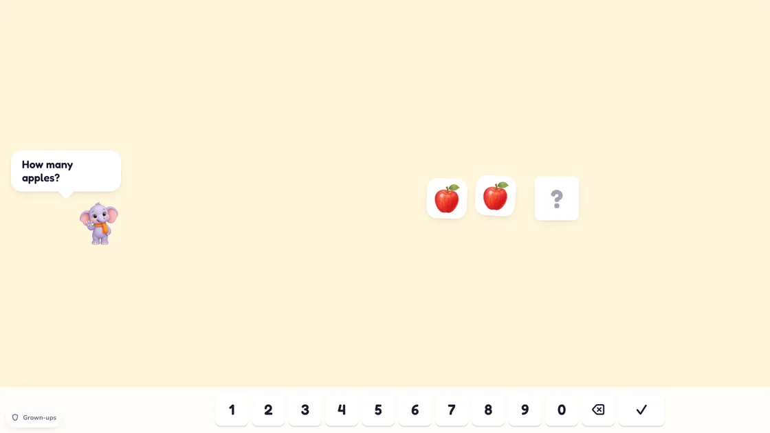 Tap to count: Tap each thing once. Masti counts along out loud.